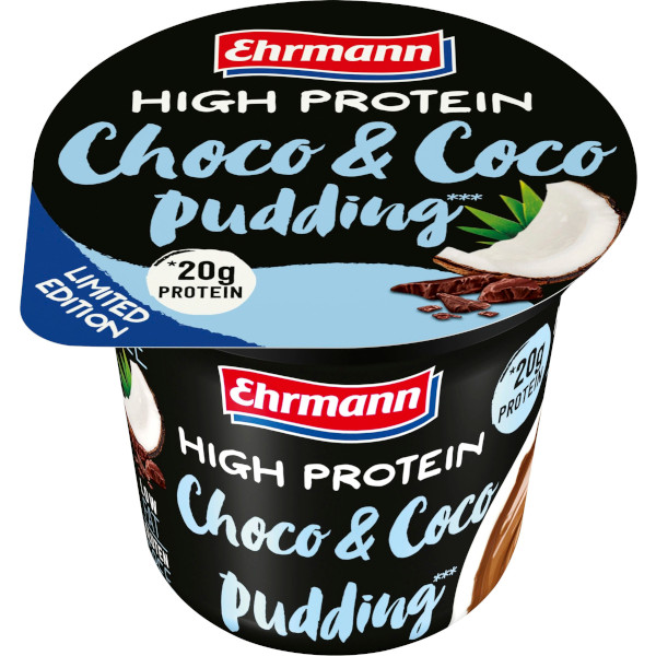 Ehrmann Proteinpudding Choco & Coco