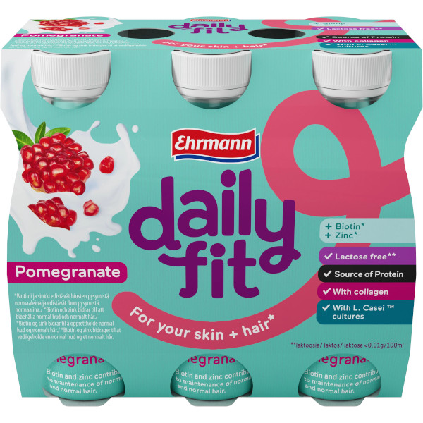 Ehrmann Daily Fit Pomegranate Skin+Hair
