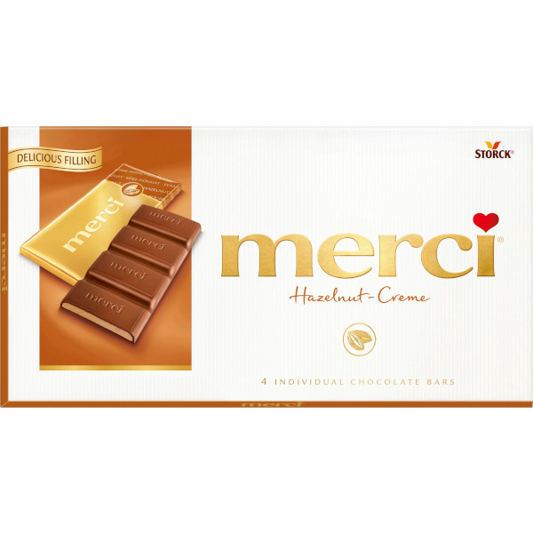 Merci Chokladkaka Hazelnut-Creme