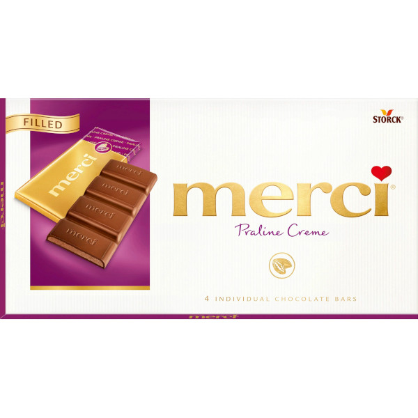 Merci Chokladkaka Praline Creme