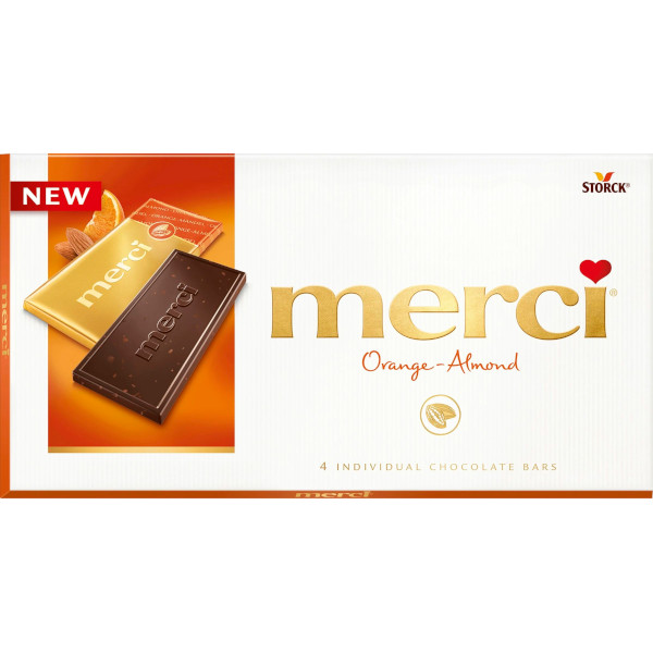 Merci Chokladkaka Orange-Almond