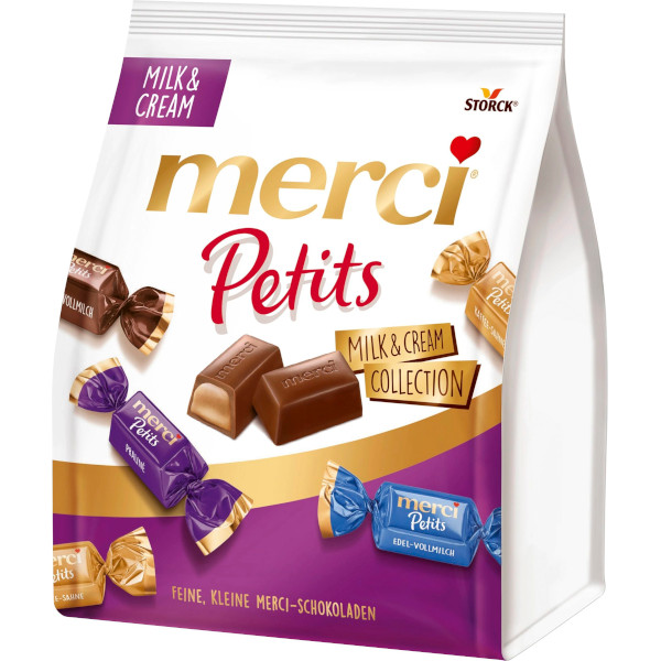Merci Chokladpraliner Petits Milk & Cream Collection