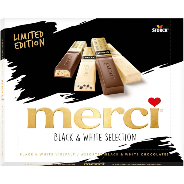 Merci Chokladpraliner Black & White