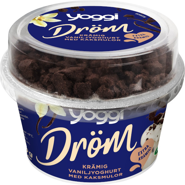 Yoggi Yoghurt Dröm Vanilj & Kaksmulor
