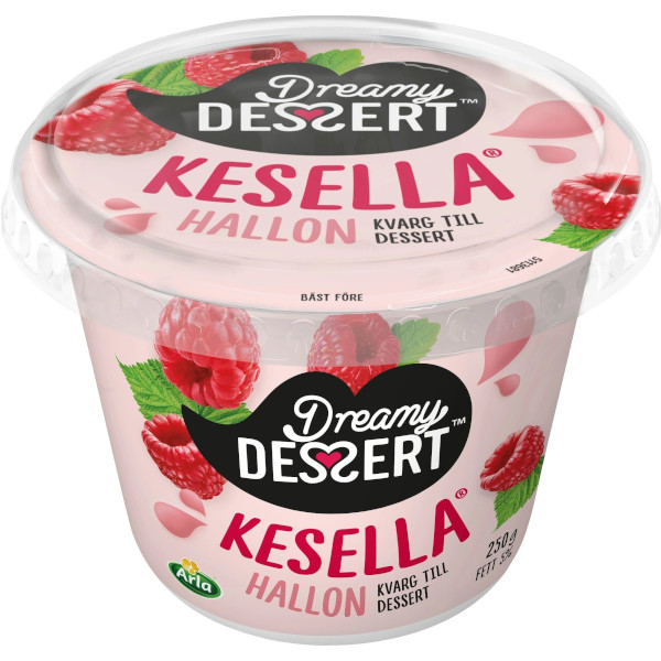Dreamy Dessert Dessertkvarg Kesella Hallon