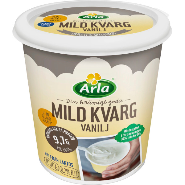 Arla Mild Kvarg Vanilj