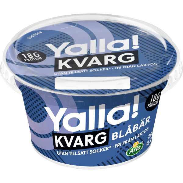 Yalla! Kvarg Blåbär
