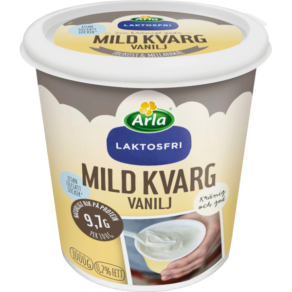 Arla Mild Kvarg Vanilj Laktosfri