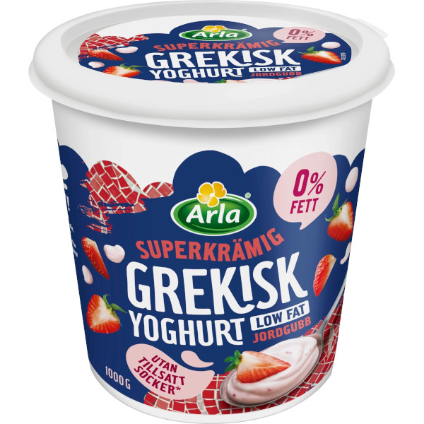 Arla Grekisk Yoghurt Jordgubb