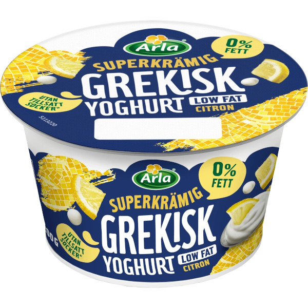Arla Grekisk Yoghurt Citron