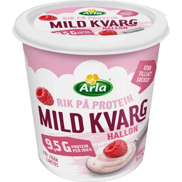 Arla Mild Kvarg Hallon