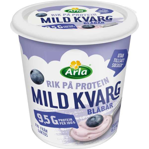 Arla Mild Kvarg Blåbär