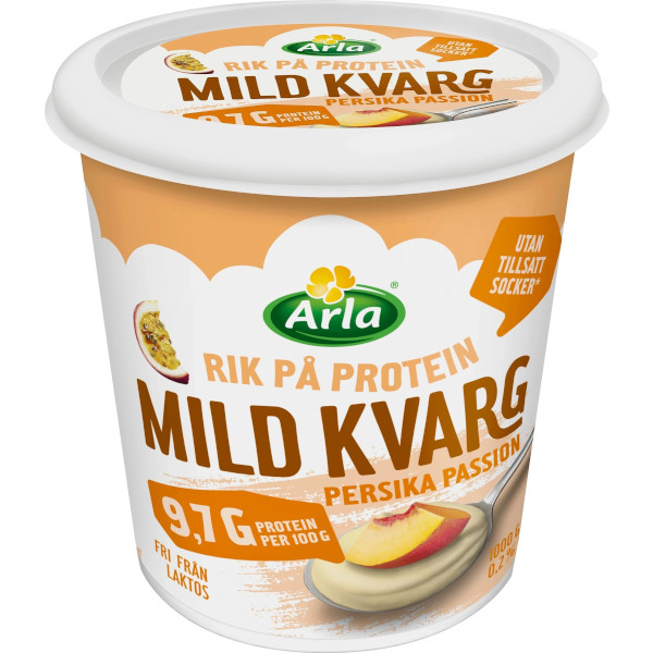 Arla Mild Kvarg Persika/Passion