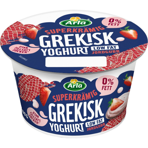 Arla Grekisk Yoghurt Jordgubb