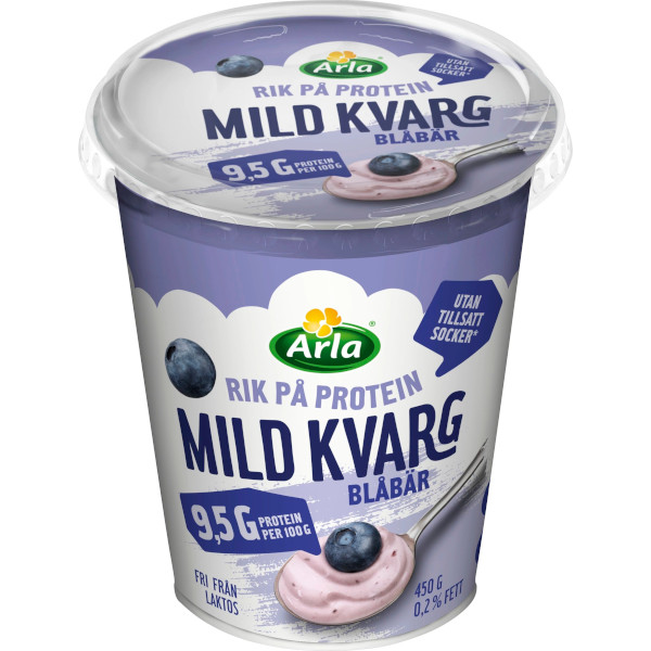 Arla Mild Kvarg Blåbär