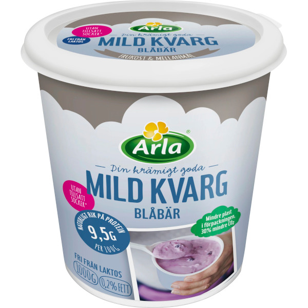 Arla Mild Kvarg Blåbär