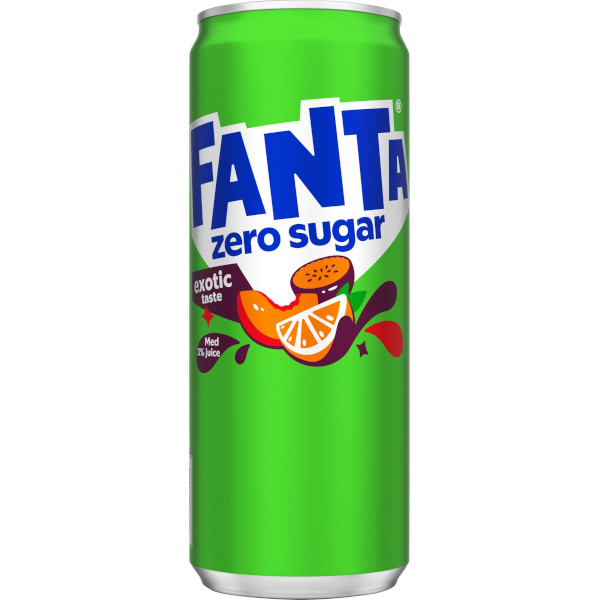 Fanta Läsk Exotic Zero