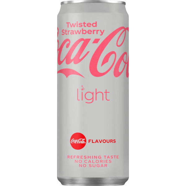 Coca-Cola Läsk Twisted Strawberry Light