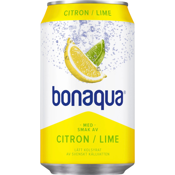 Bonaqua Kolsyrat Vatten Citron/Lime