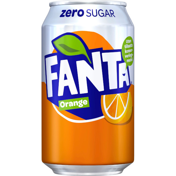 Fanta Läsk Orange Zero