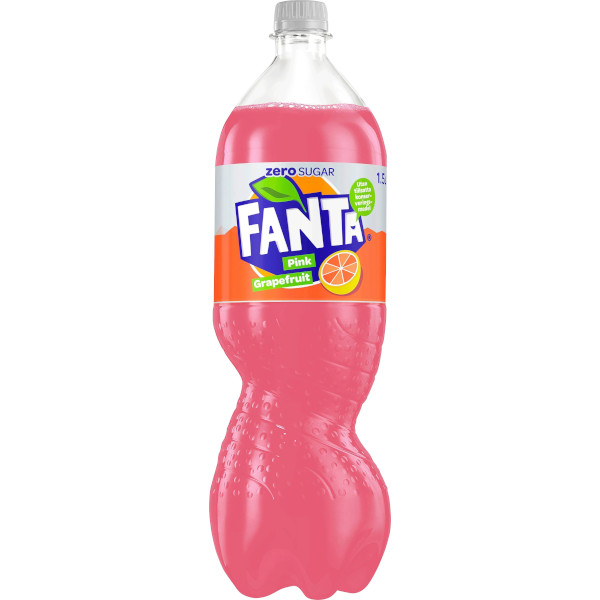 Fanta Läsk Pink Grapefruit Zero