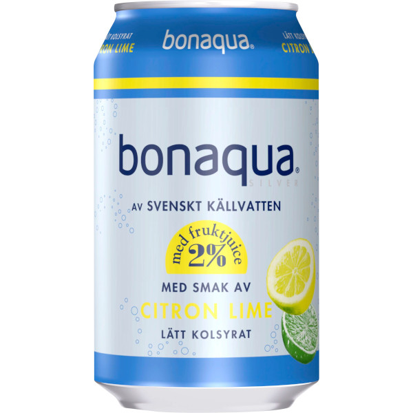 Bonaqua Kolsyrat Vatten Citron/Lime
