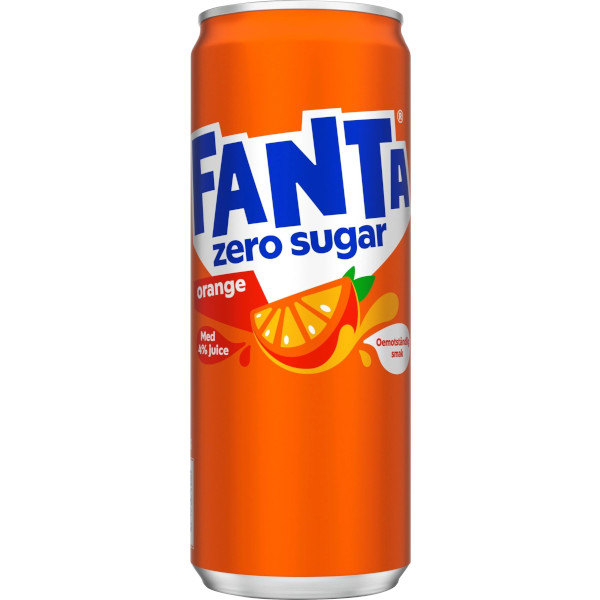 Fanta Läsk Orange Zero