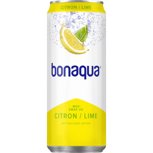 Bonaqua Kolsyrat Vatten Citron/Lime