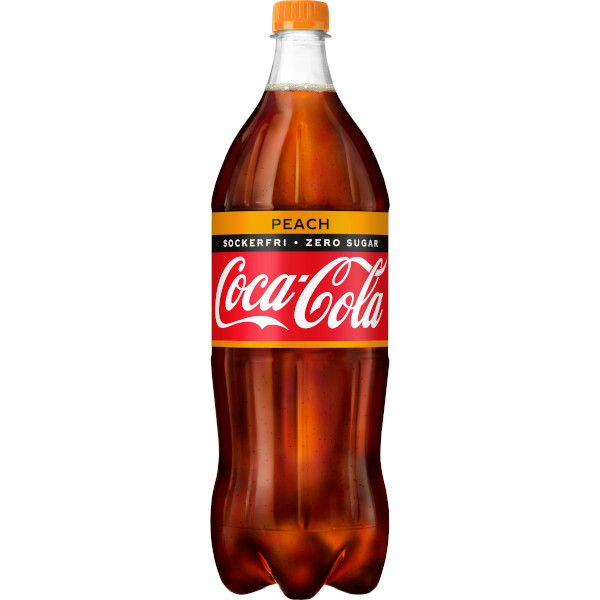 Coca-Cola Läsk Peach Zero