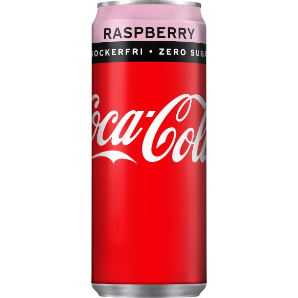 Coca-Cola Läsk Raspberry Zero