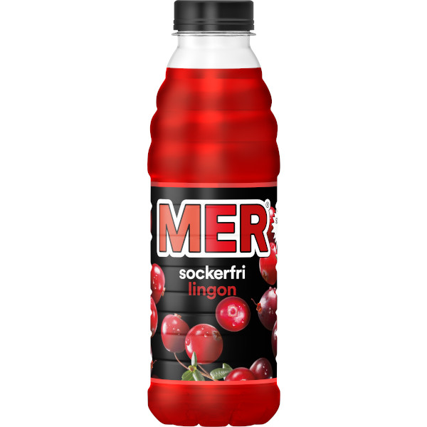 MER Stilldrink Lingon Sockerfri