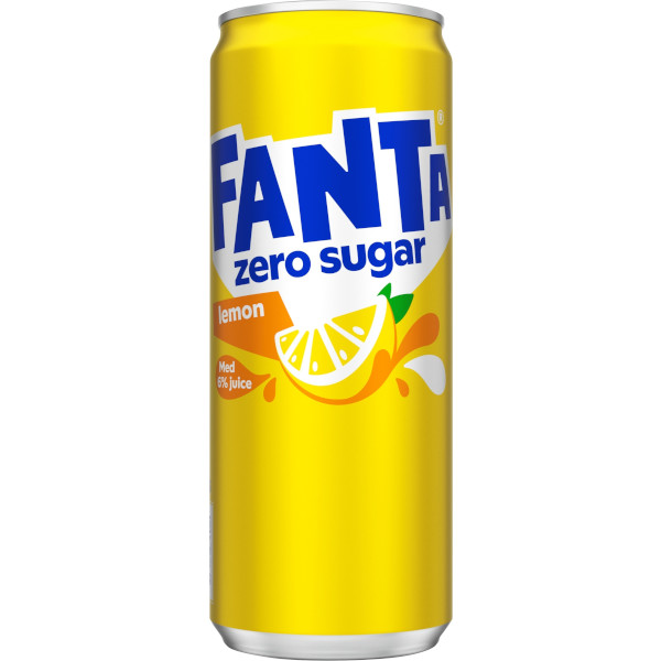 Fanta Läsk Lemon Zero