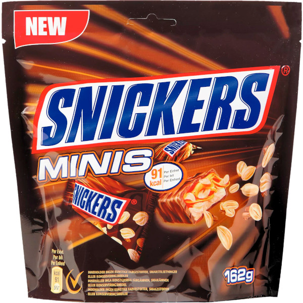Snickers Chokladbit Minis