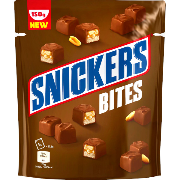 Snickers Chokladbitar Bites
