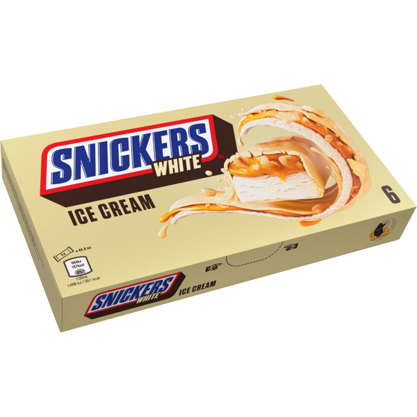 Snickers Ice Cream Bar White