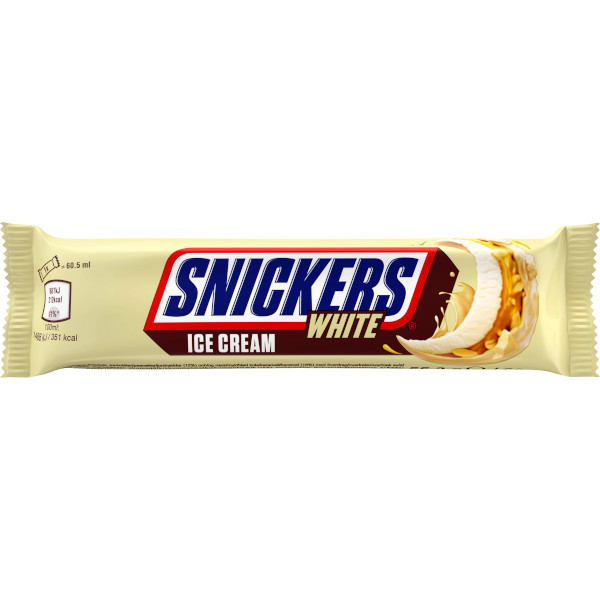 Snickers Ice Cream Bar White