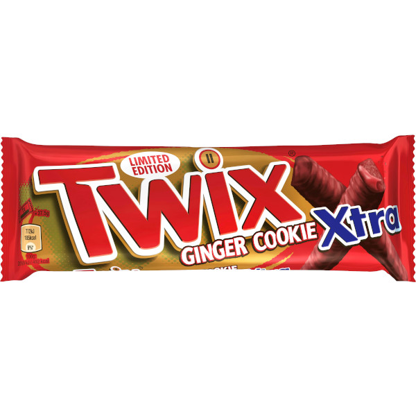 Twix Chokladbit Ginger Cookie