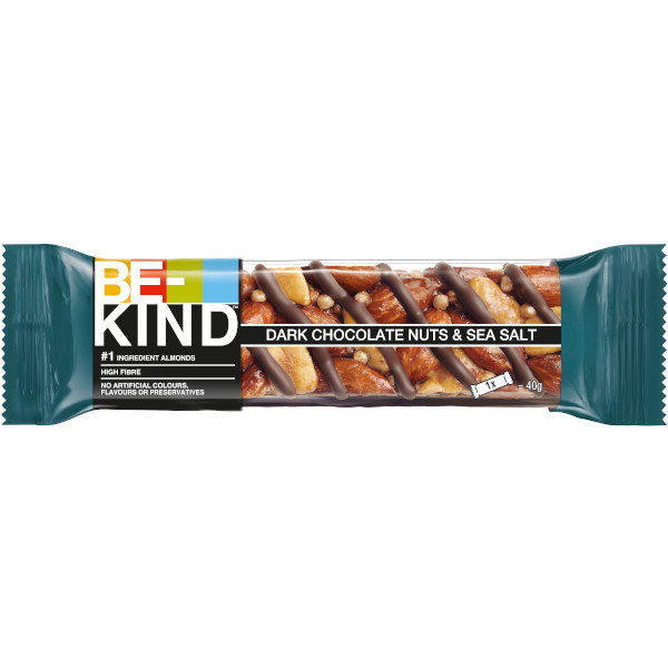 BE-KIND Bar Dark Chocolate Nuts & Sea Salt