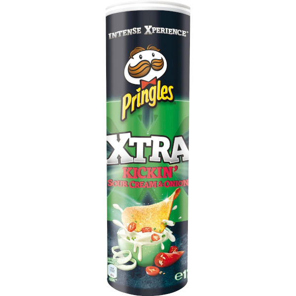 Pringles Chips Xtra Kickin