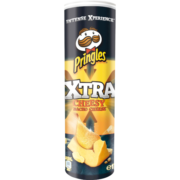 Pringles Chips Xtra Cheesy Nacho Cheese
