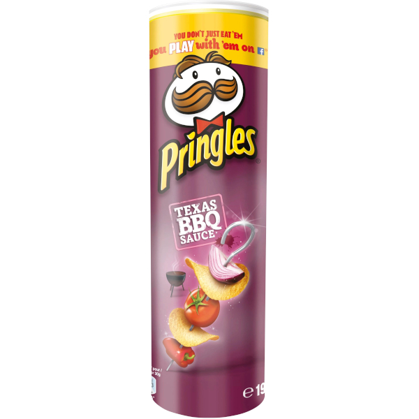 Pringles Chips Texas BBQ Sauce