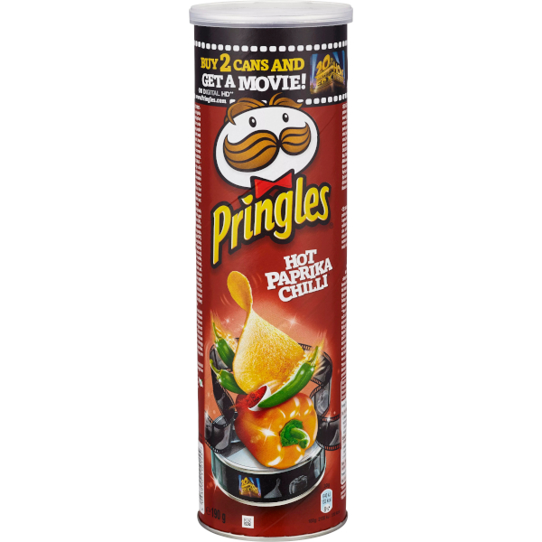 Pringles Chips Hot Paprika Chilli