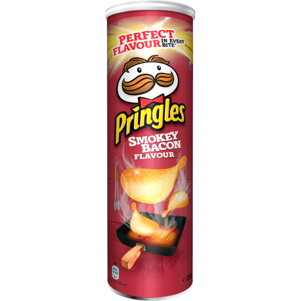 Pringles Chips Smokey Bacon