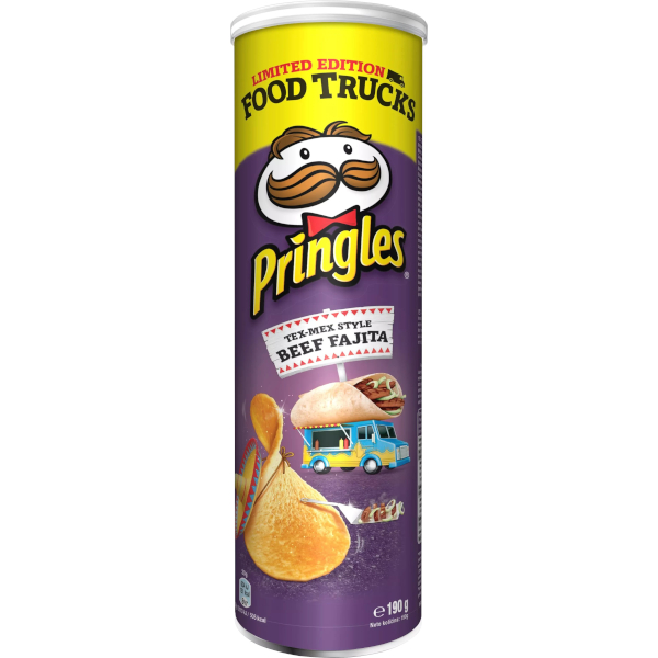 Pringles Chips Tex-Mex Style Beef Fajita