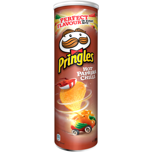 Pringles Chips Hot Paprika Chilli
