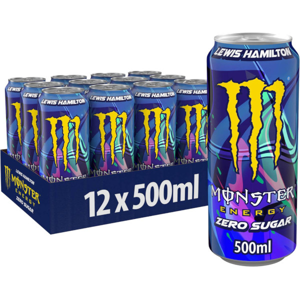 Monster Energy Energidryck Lewis Hamilton Zero