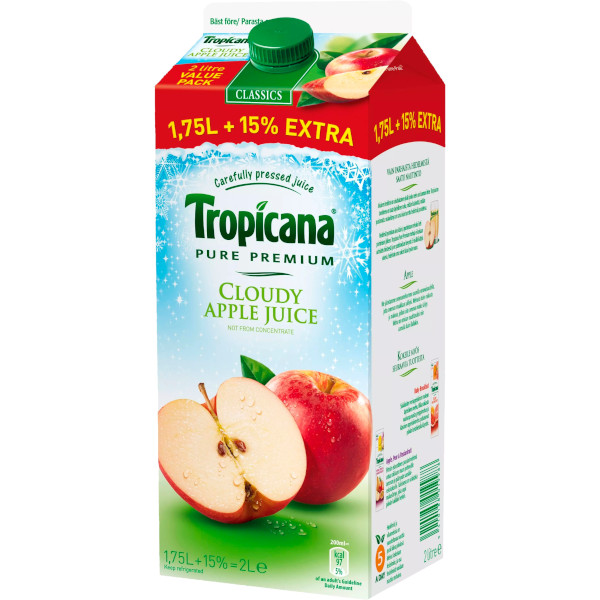 Tropicana Juice Cloudy Apple