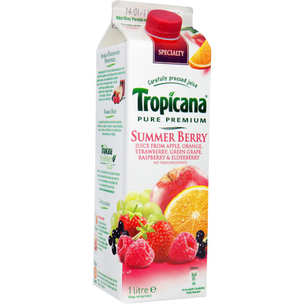 Tropicana Juice Summer Berry