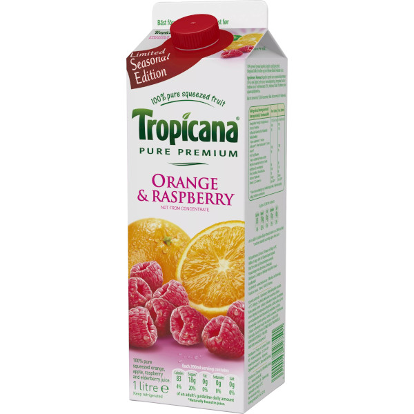 Tropicana Juice Orange & Raspberry