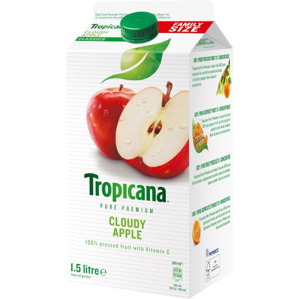 Tropicana Juice Cloudy Apple